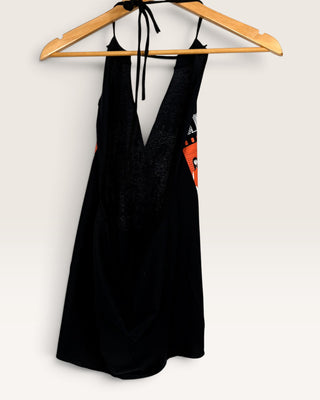 White Stripes Halter Top Chop Shop