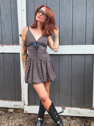 Good Times Flannel Dress