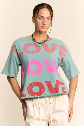 I Love You Oversized T-Shirt