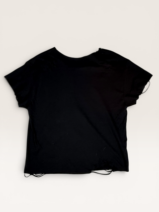 Cher Chop Shop Distressed T-Shirt