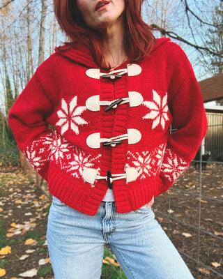 Aspen Wool Blend Toggle Sweater