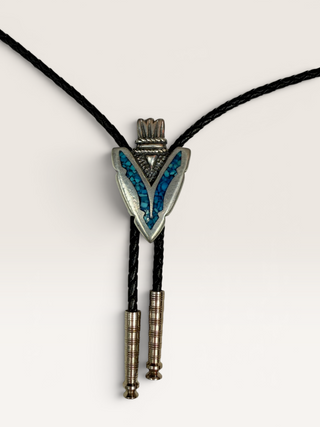 Vintage Wild Cowboy Turquoise Arrowhead