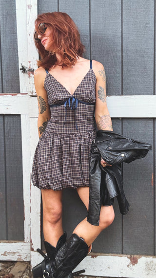 Good Times Flannel Dress