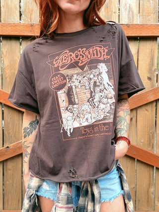 Chop Shop Aerosmith, Toys 8 Track T-Shirt