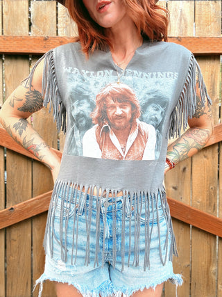 Chop Shop Waylon Jennings T-Shirt