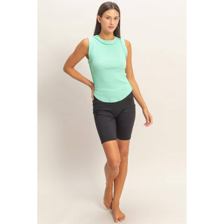 Laguna Ribbed Tank Top