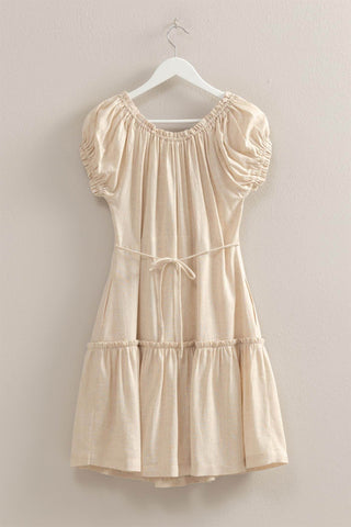River Days Linen Mini Dress