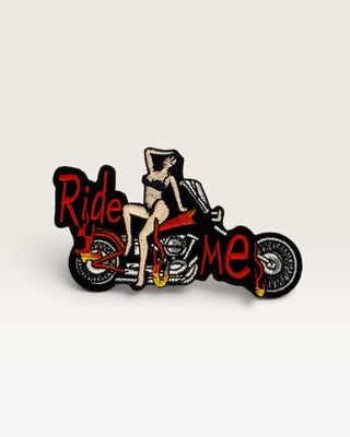 Ride Me Motorcycle Girl Patch