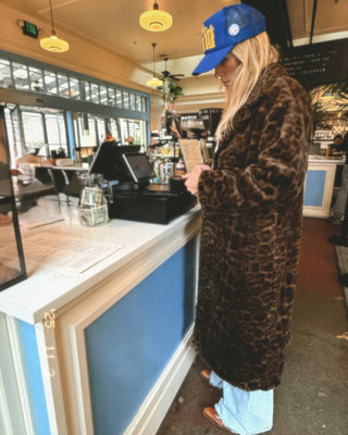 After Midnight Leopard Faux Fur Jacket