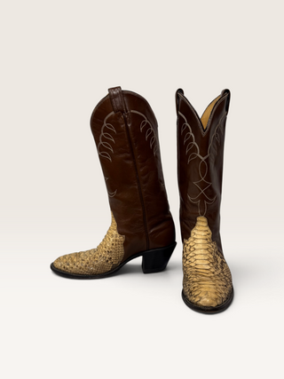 Tony Lama Black Label Women’s Cowboy Boots Size 7