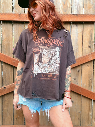 Chop Shop Aerosmith, Toys 8 Track T-Shirt