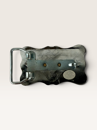Horse and Horseshoe Belt Buckle