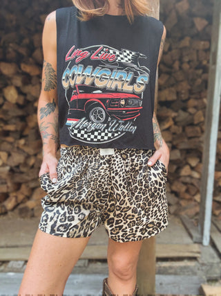Junkhead Leopard Boxer Short