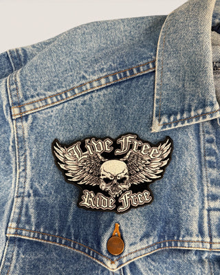 Live Free - Ride Free Patch