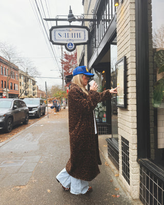 After Midnight Leopard Faux Fur Jacket