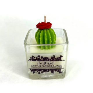 Cactus flower & Jade Soy Wax Candle