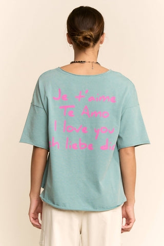 I Love You Oversized T-Shirt
