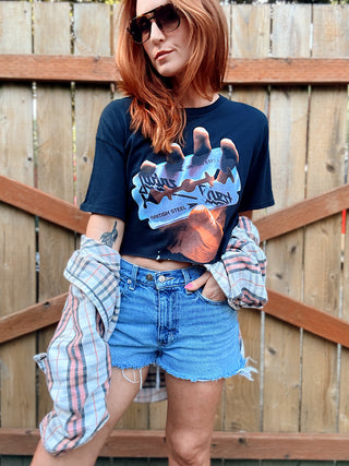 Chop Shop Judas Priest Crop Top