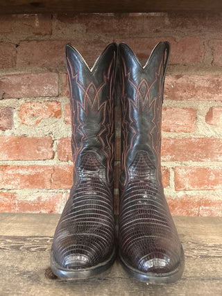 JB Dillon Men’s 10.5 Lizard Cowboy Boots