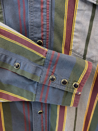 Vintage Men’s Wrangler Snap Up Shirt XL