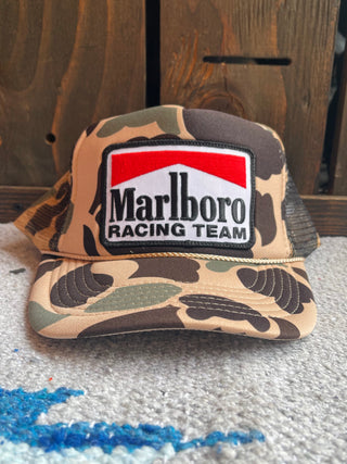 Racing Team Patch Trucker Hat