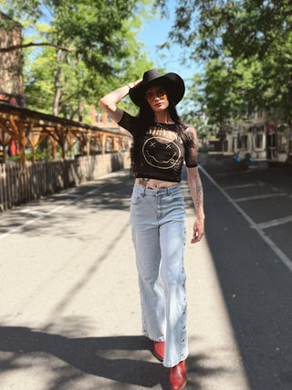Nirvana Mesh Top