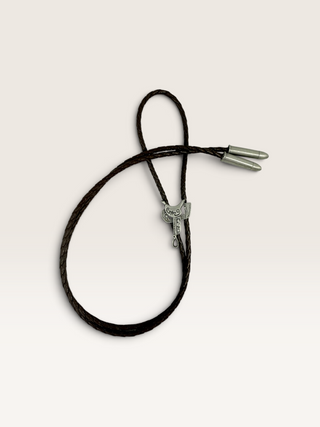 Saddle and Bullets Bolo Tie