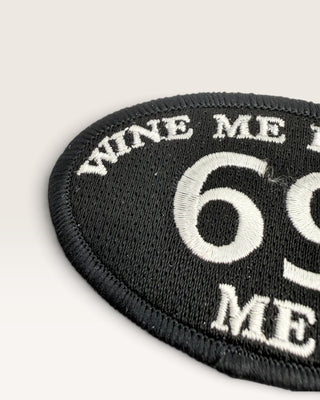 Wine Me Dine Me Patch