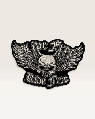 Live Free - Ride Free Patch
