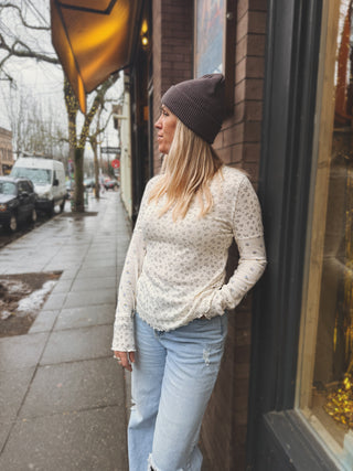 Just A Girl Floral Top