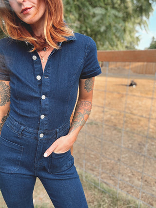 Runaway Denim Jumpsuit