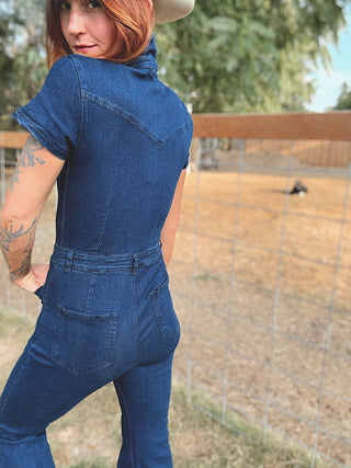 Runaway Denim Jumpsuit