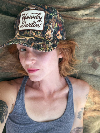Howdy Darlin' Camo Trucker Hat