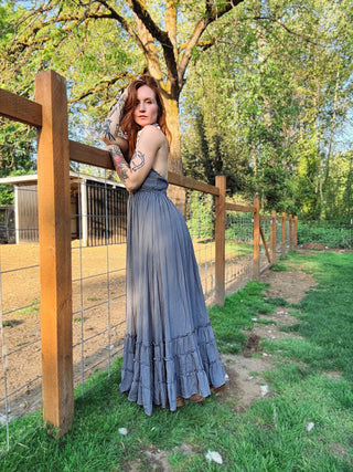 Sunday Halter Maxi Dress