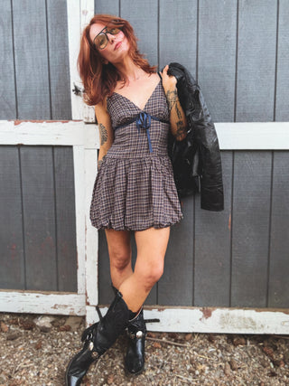 Good Times Flannel Dress