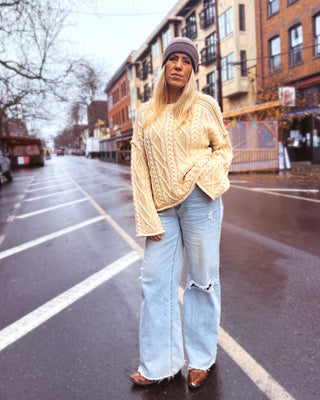 Lainey Cable Knit Sweater