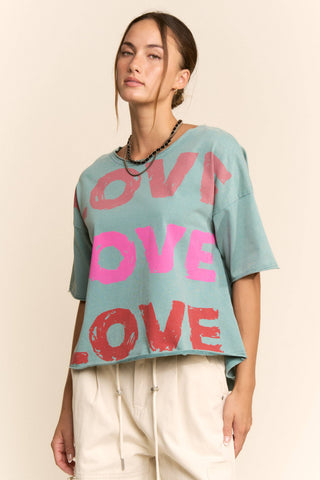 I Love You Oversized T-Shirt