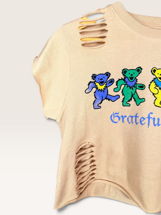 Grateful Dead Bears Distressed Chop Shop