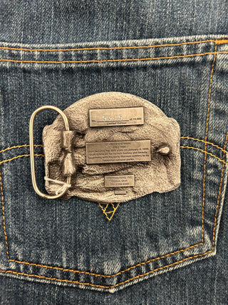 Utah Centennial Belt Buckle