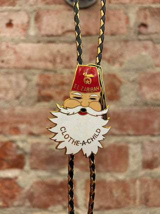El Zaribah Shrine Freemason Bolo Tie