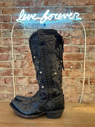 Double D Ranch Women’s Cowboy Boots size 8