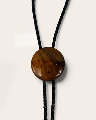 Acacia Wood Bolo Tie