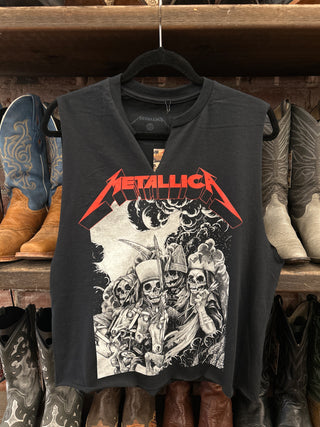 Chop Shop Metallica Four Horsemen V-neck Tank