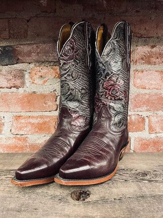 Vintage Boulet Cowboy Boots W Sz 8.5
