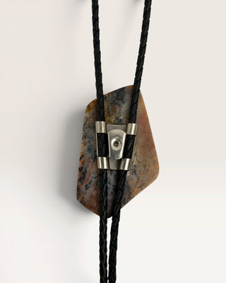 Dendrite Agate Bolo Tie