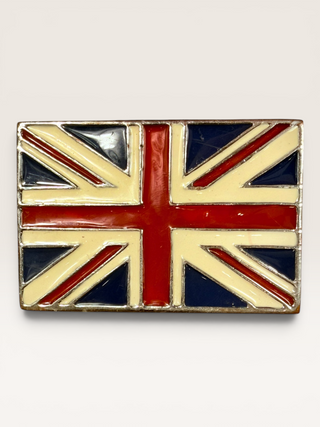Vintage Union Jack Belt Buckle