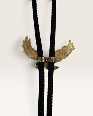 Brass Eagle Bolo Tie