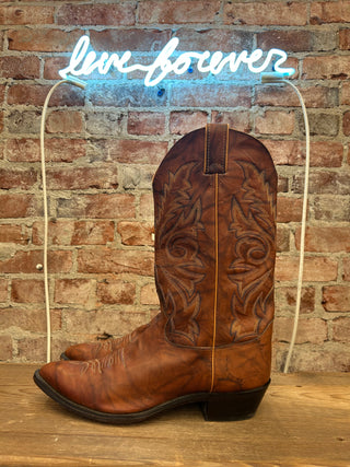 Justin Men’s Cowboy Boots Size 12