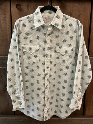 Vintage Men’s Western Fashions Snap Up Shirt L