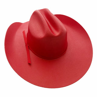 Pioneer Western Canvas Cotton Cowboy Hat Red